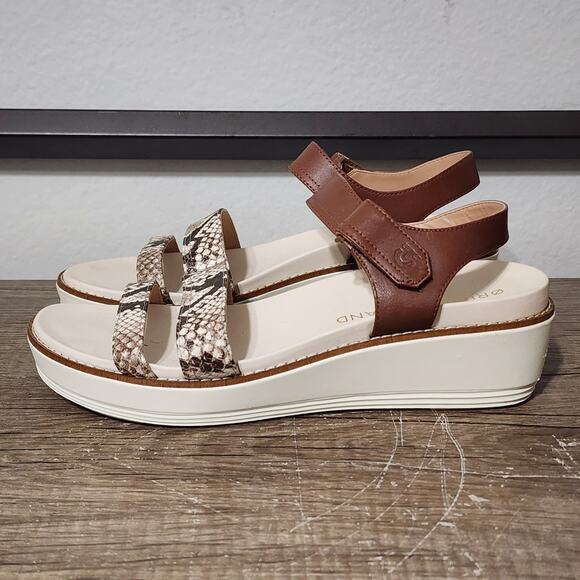 Cole Haan Shoes - Cole Haan Original Grand Peyton Flatform Women's Platform Shoes Size 8 Snakeskin